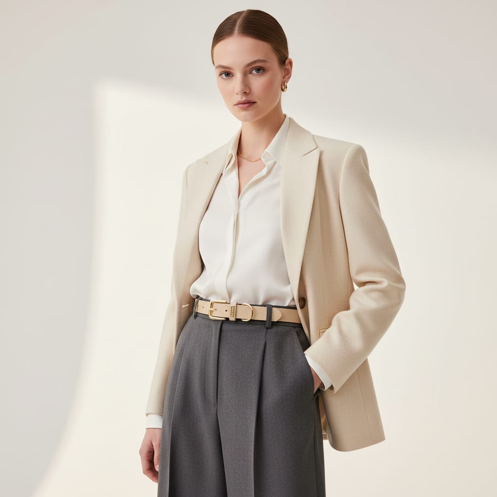 The Curved Elegance Belt