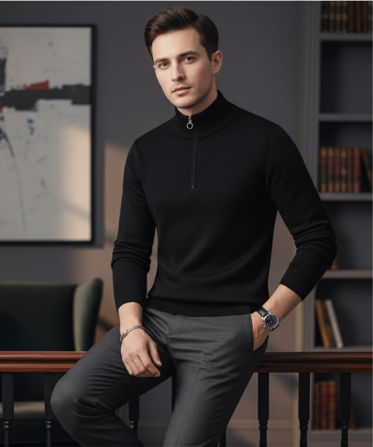 Men's High-Neck T-Shirt