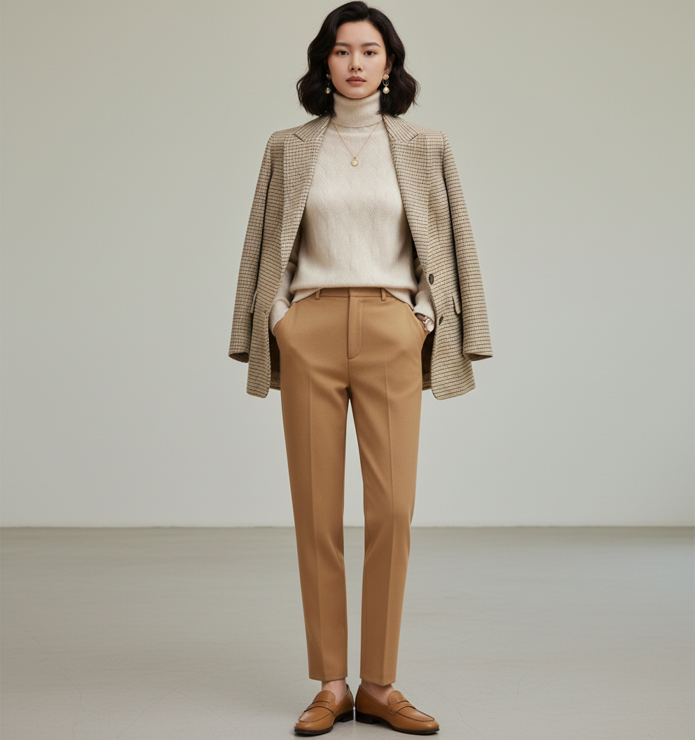 High Neck Sweater for Women