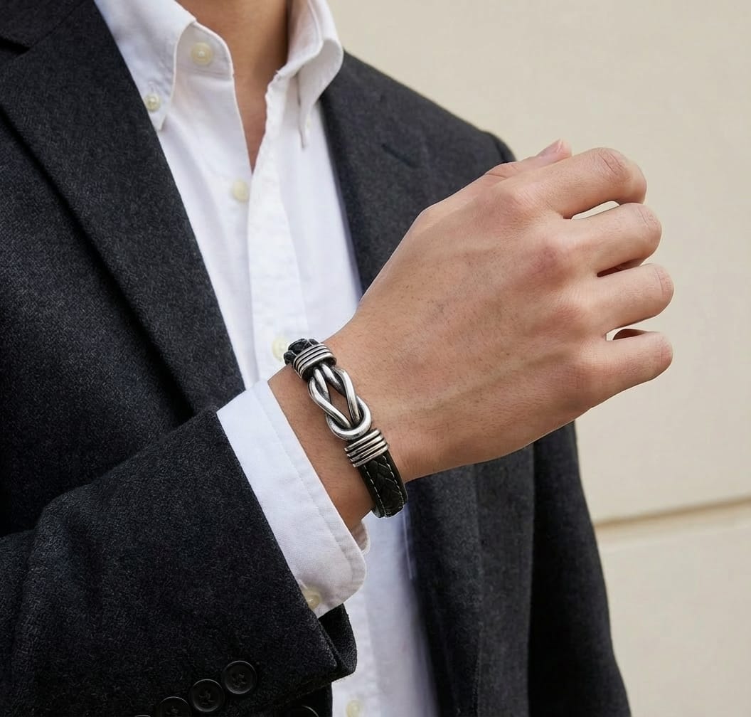 The Blackthorn Leather Cuff