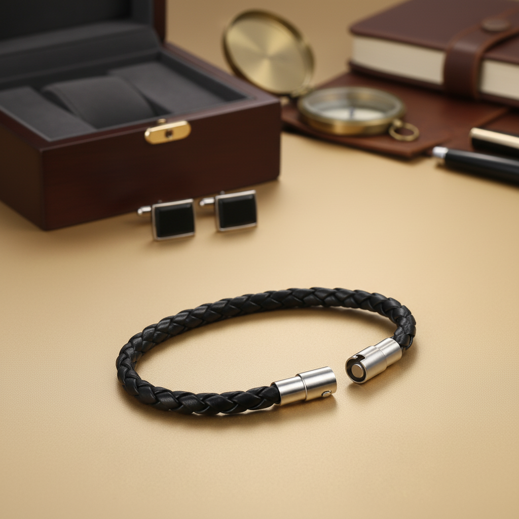 Braided Leather Bracelet