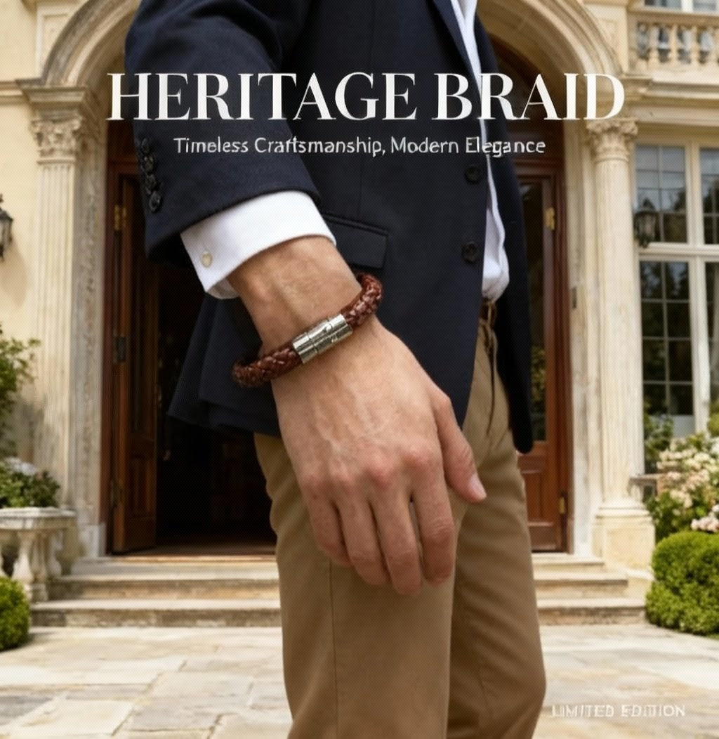 Braided Leather Bracelet