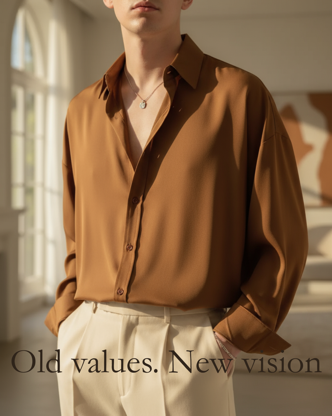 The Lanson Tencel Long-Sleeve Tee